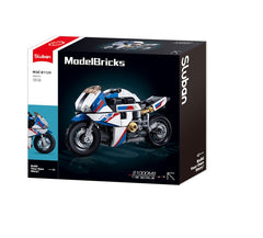 Sluban ModelBricks S1000MS Motorcycle 1/12 – 242 Pieces