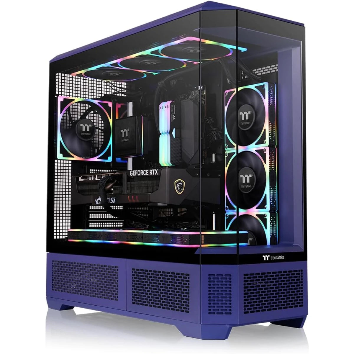 Thermaltake PCIe PC case for desktop computer builds and component installation