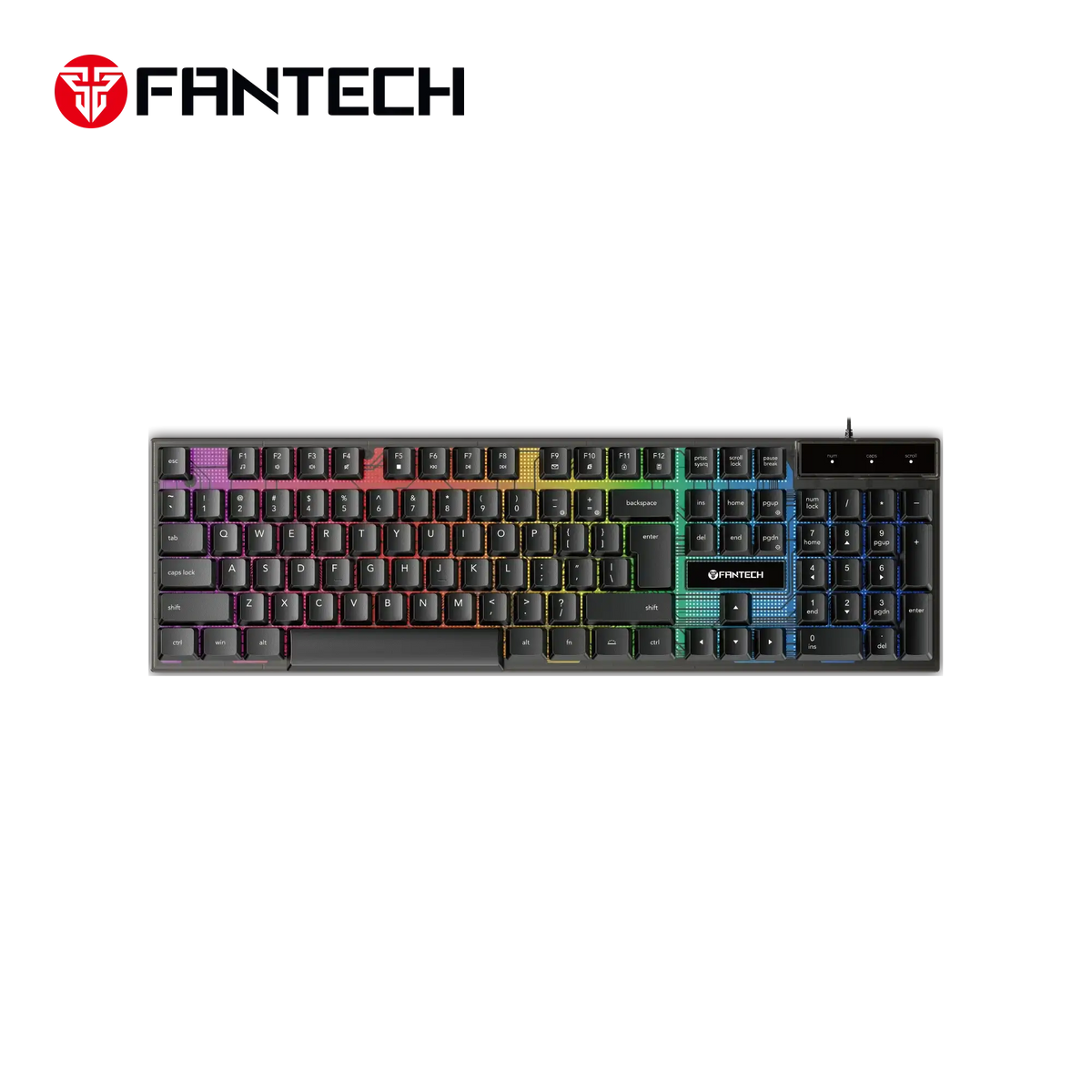 Fantech Shikari wired gaming keyboard for computer setup