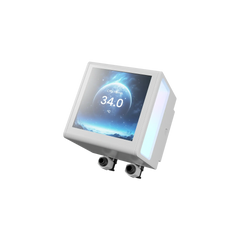 GAMDIAS CHIONE P5-240 ARGB CPU LIQUID COOLER WHITE - IPS LCD Display