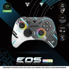 FANTECH EOS PRO II S WGP15V2S MECHANICAL BUTTONS WIRELESS GAMEPAD - Geminus Black
