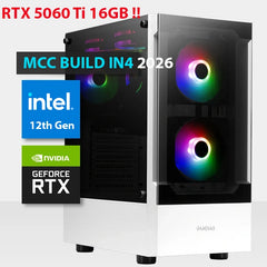 In4 26 as Gaming Pc Build || Intel Core I7 12700kf 12 Core Geforce Rtx 5060 Ti 16gb Gddr7 Graphics Card