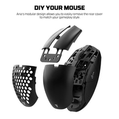 Fantech Aria Xd7e Wireless Gaming Mouse - Black