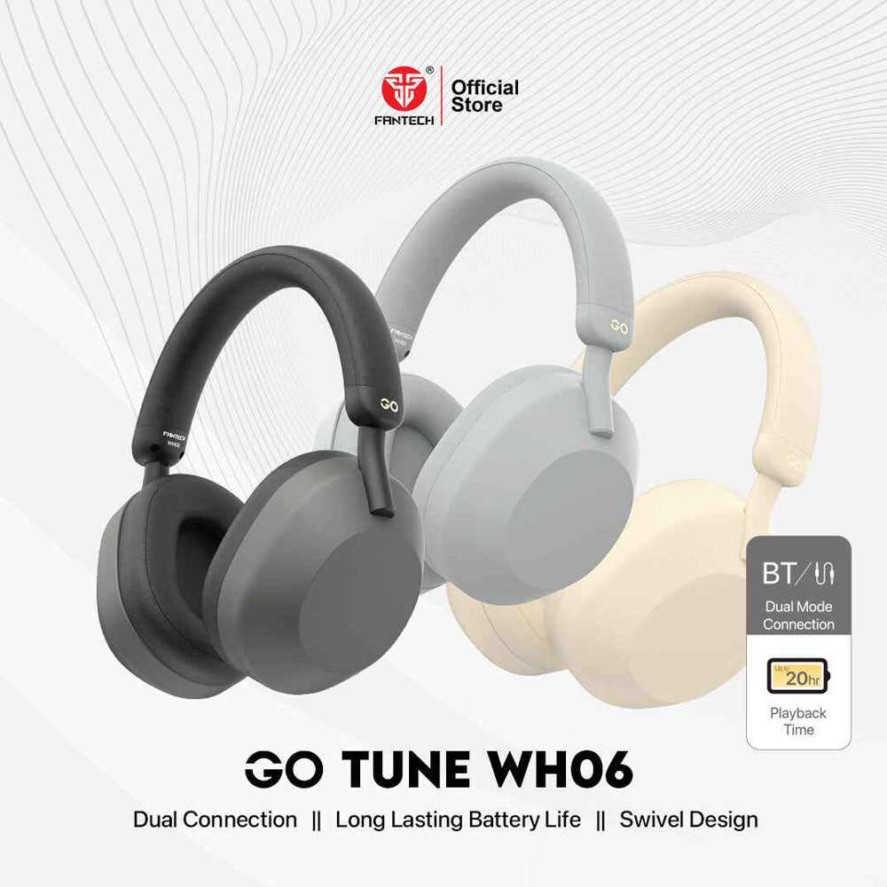 Fantech Bluetooth Dual Mode Headset Wireless Go Tune Wh06