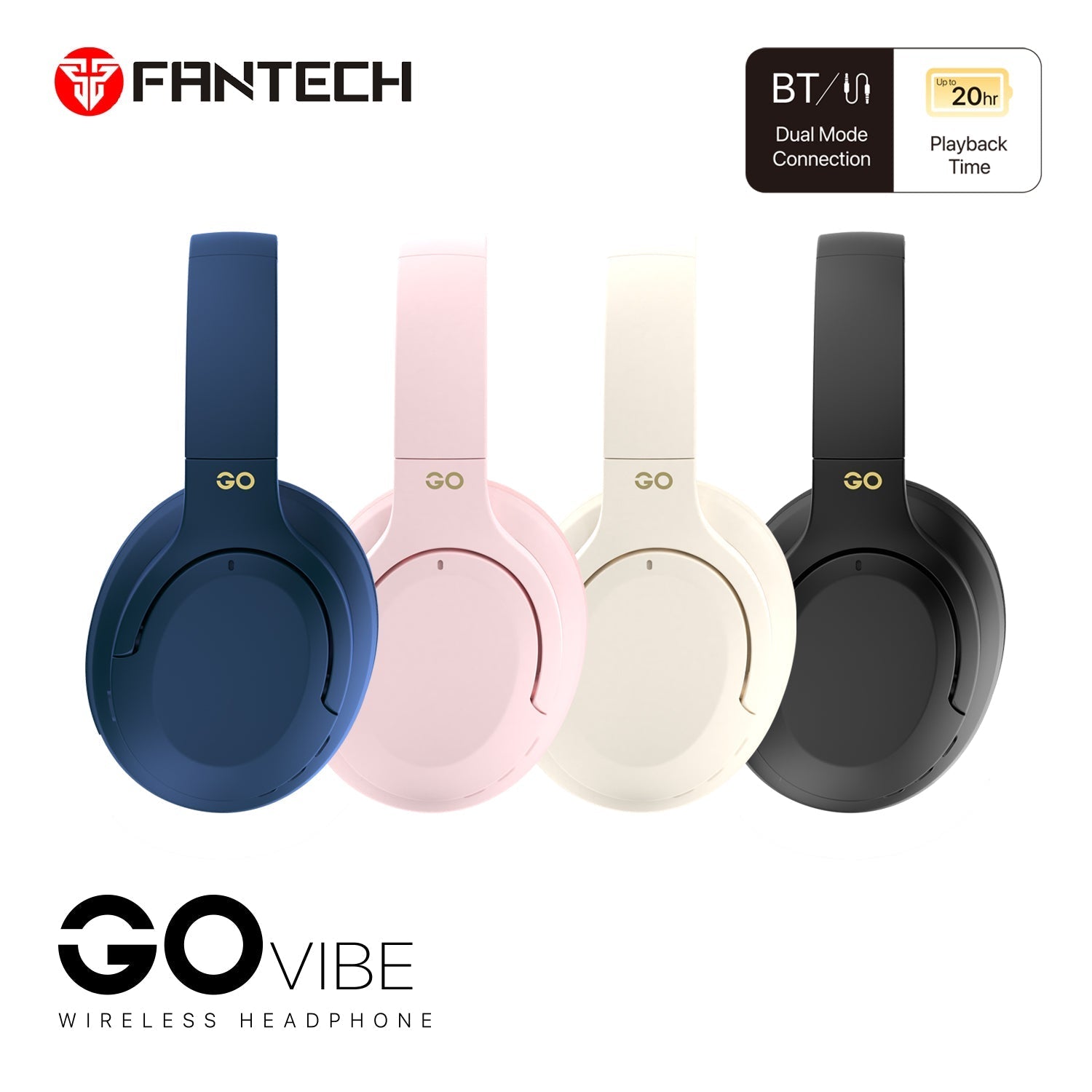 Fantech Go Vibe Wh05 Wireless Headphone Fantech Go Vibe Wh05 Wireless Headphone