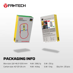 Fantech Kanata s Wg9s Super Maxfit Wireless Gaming Mouse - Dual Mode Connection