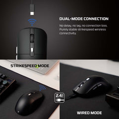 Fantech Kanata s Wg9s Wireless Gaming Mouse - Red