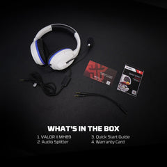 Fantech MH89 Valor Ii Multi - platform Gaming Headset White