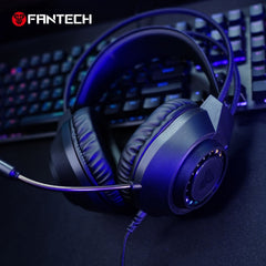 Fantech HQ55 RGB headset for computer setup