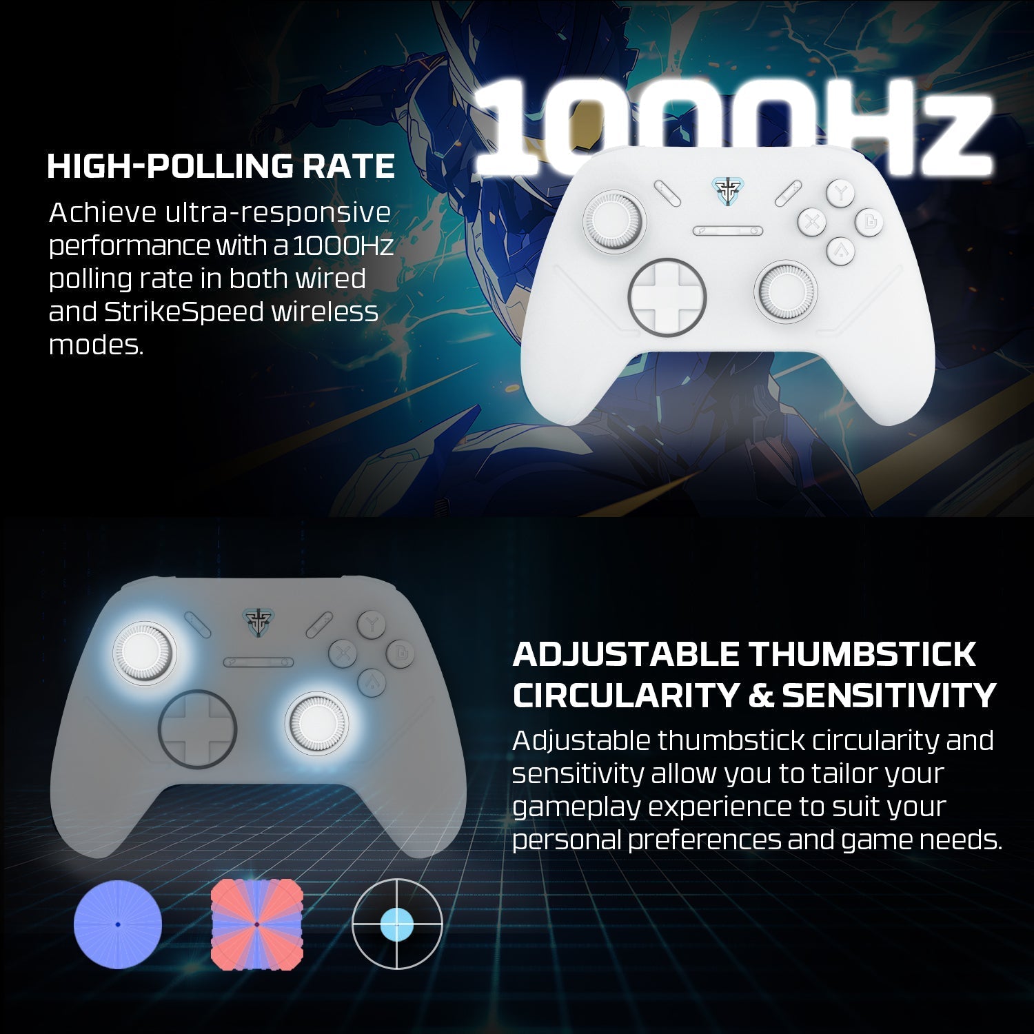 Fantech Shooter Ii WGP13S Controller, gamepad