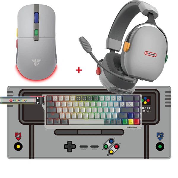 Fantech Super Maxfit Retro Gaming Accessories Edition Combo