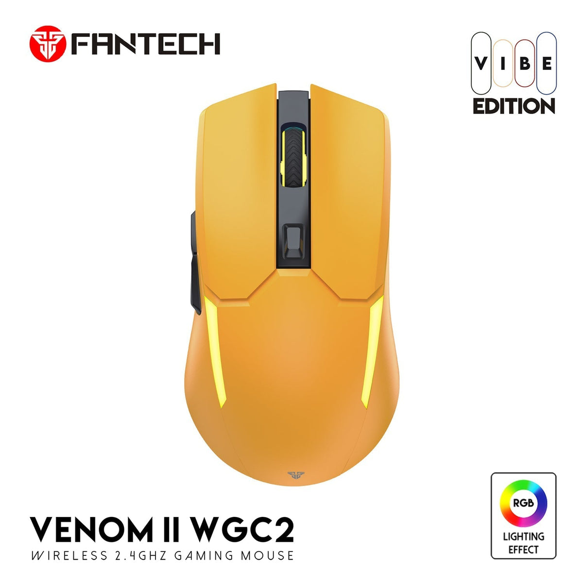 Fantech Venom Ii Wgc2 Vibe Edition Yellow