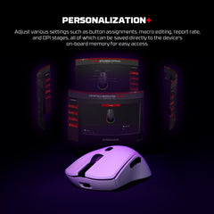 Fantech WG7V2 Crypto Ii Wireless Gaming Mouse White, RGB, mice
