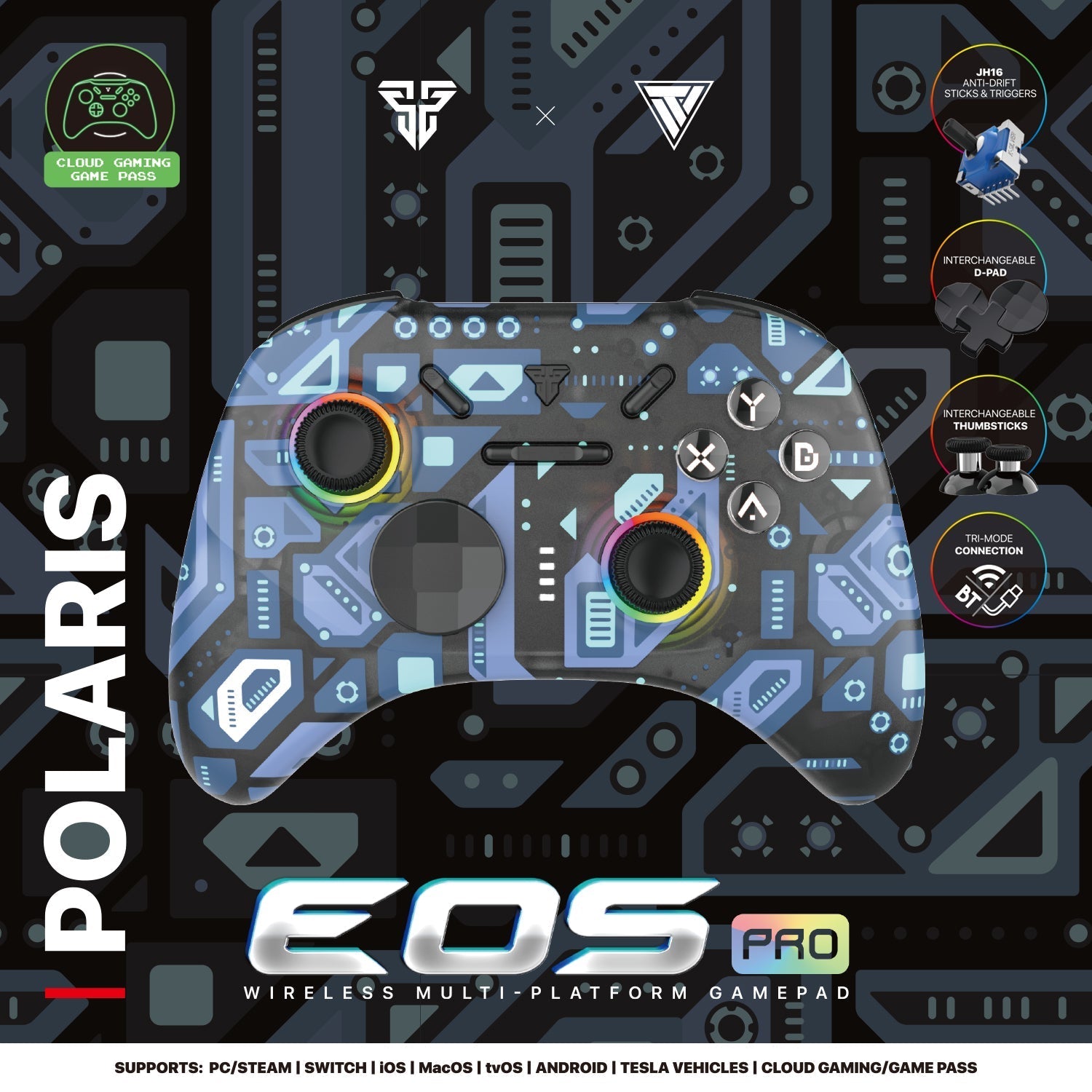 Fantech Wgp15 Polaris Eos Pro Wireless Gaming Controller