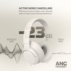 Fantech WH05A Go Vibe Anc Wireless Headset Baige