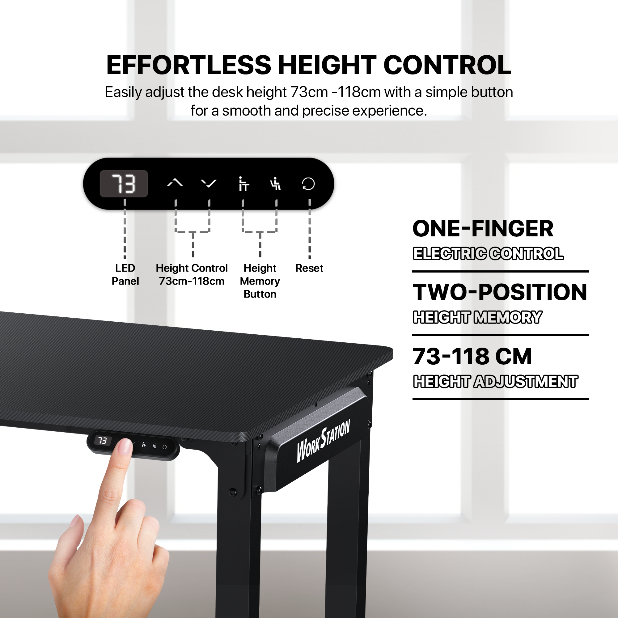 Fantech Workstation WS514 Adjustable Rising Gaming Desk, gaming chairs