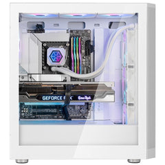 SilverStone ARGB PC case for desktop computer builds and component installation