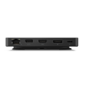 Lenovo USB‑C Dual Display Travel Dock – Dual 4K Output, 100W PD, 7 Ports, Compact Sustainable Design, Eclipse Black