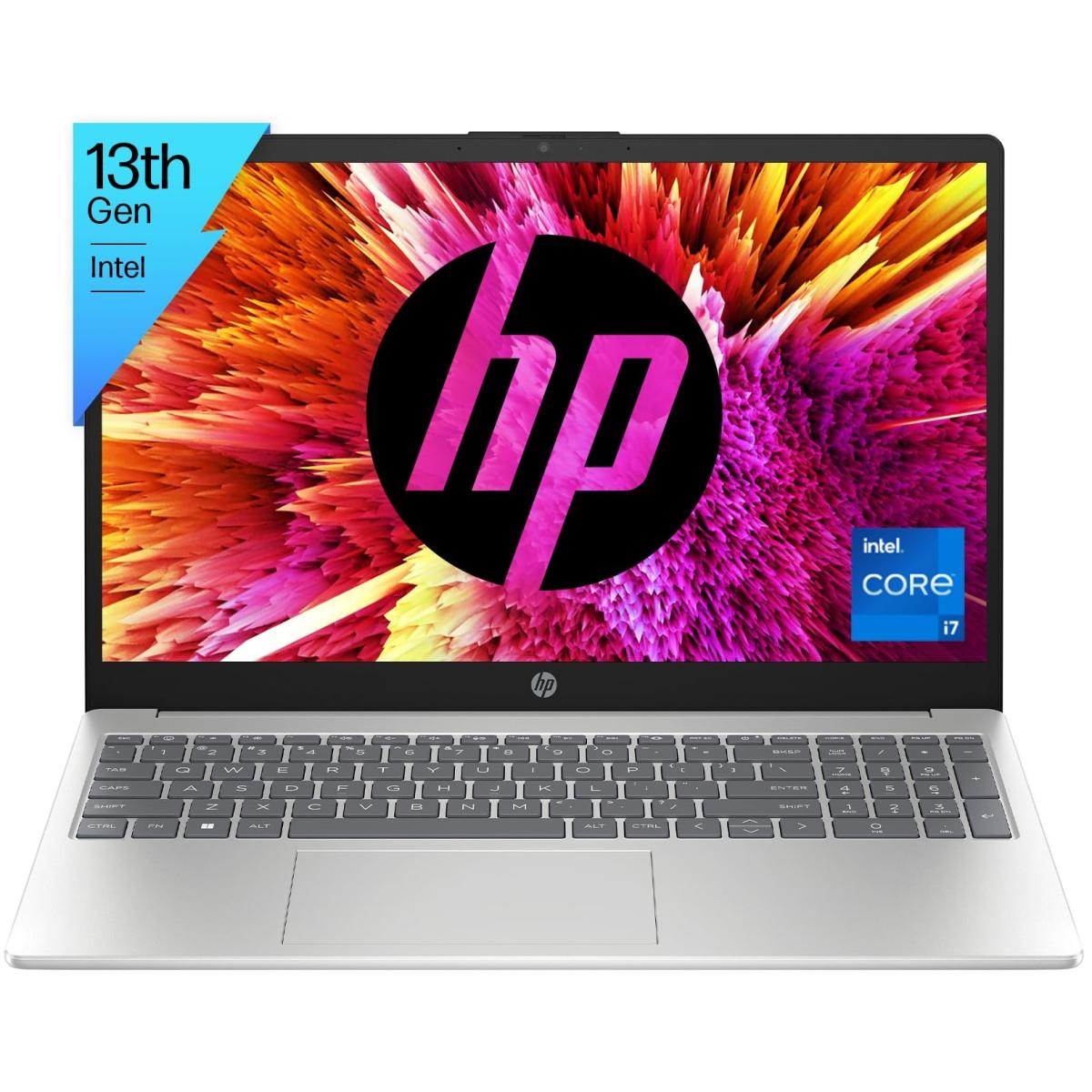 Hp Laptop 15 Fd0146ne (2023) New 13th Gen Intel Core I7 10 Cores Slim Design W/ Backlit Keyboard (customized) Silver - CompuMe