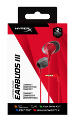 HyperX Cloud Earbuds III – Red