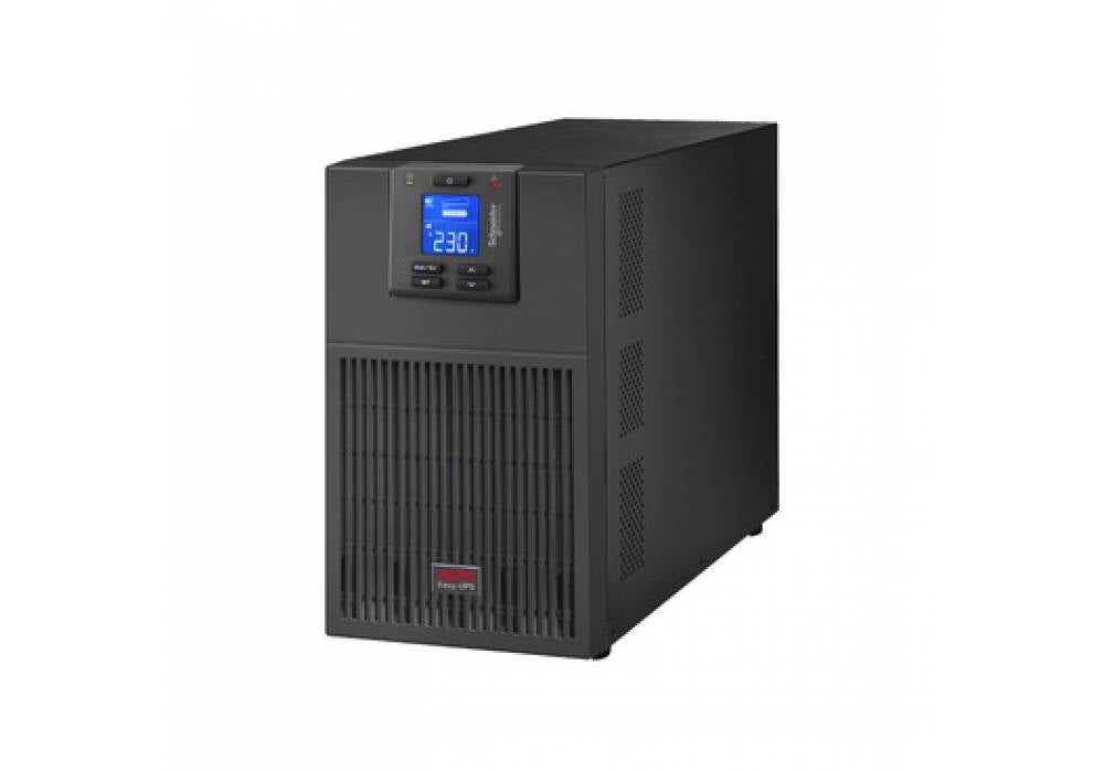 APC Easy UPS On-Line SRV 3000VA 230V APC SRV3KI Easy UPS Online Double-Conversion Pure Sine Wave Tower Easy-to-read LCD UPS