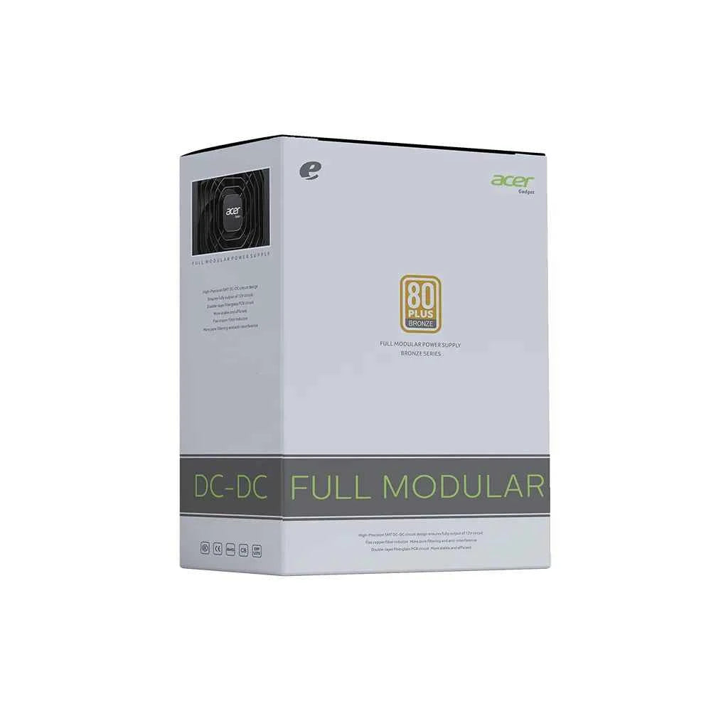 Fonte Acer ATX 550W 80 Plus Bronze Full Modular AC550