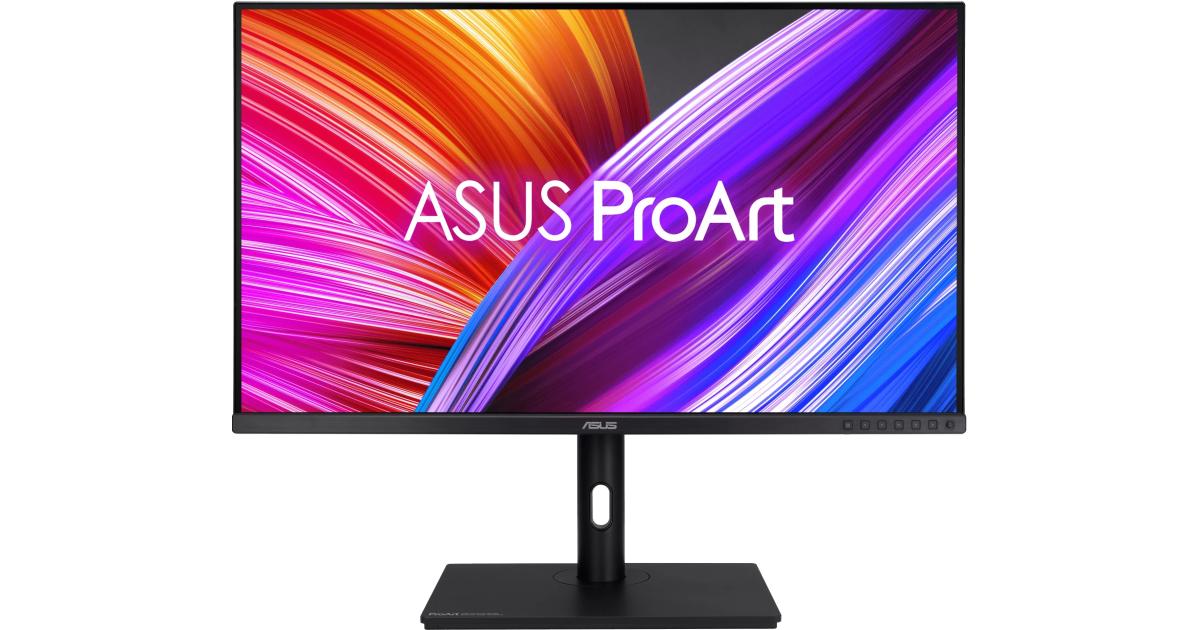 ASUS ProArt Display PA328QV Professional Monitor 32", QHD (2560 x 1440) 75Hz, 100% sRGB, 100% Rec.709, Color Accuracy ΔE < 2, Calman Verified, HDR10, Ergonomic Stand w/ Speakers