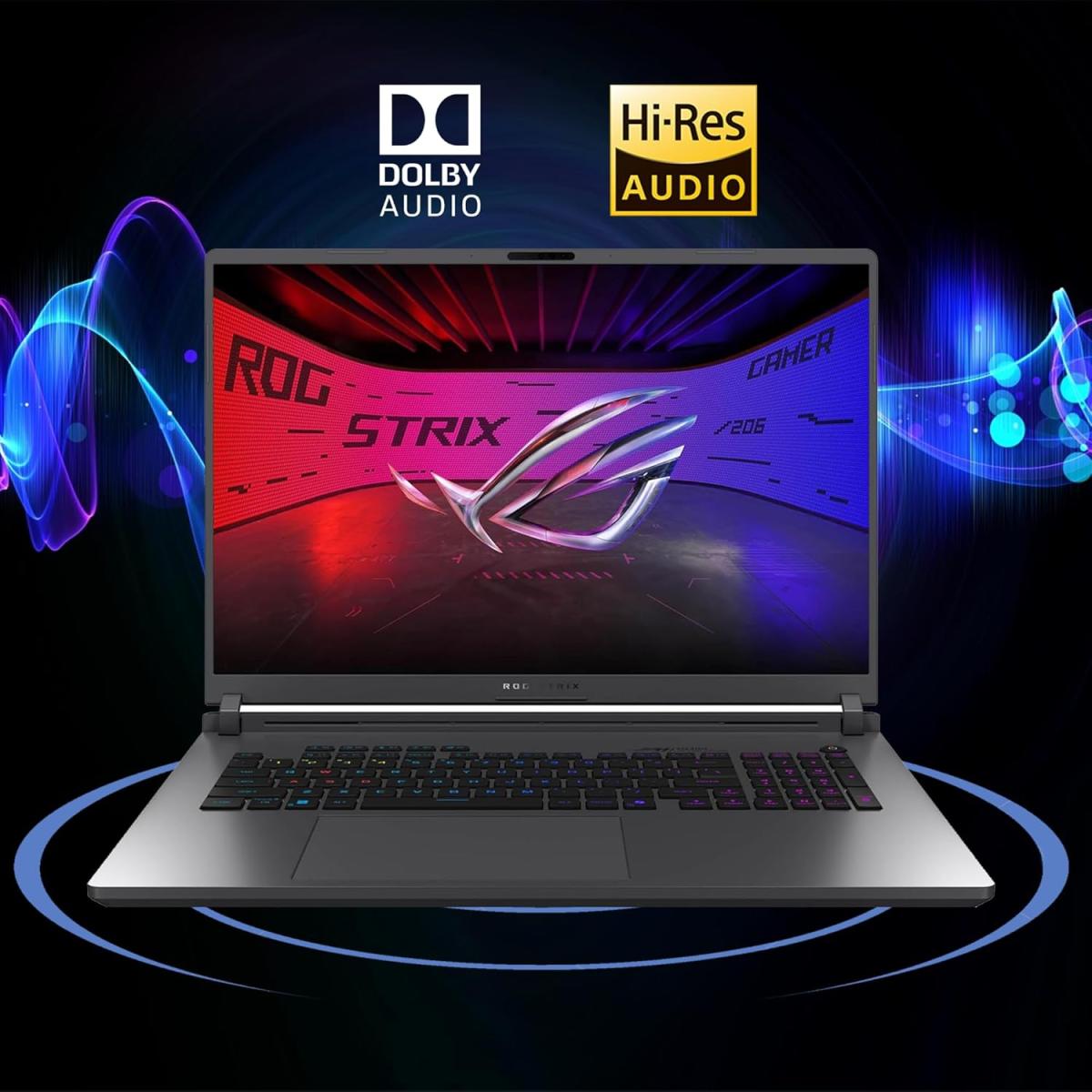 ASUS RGB laptop for portable computing