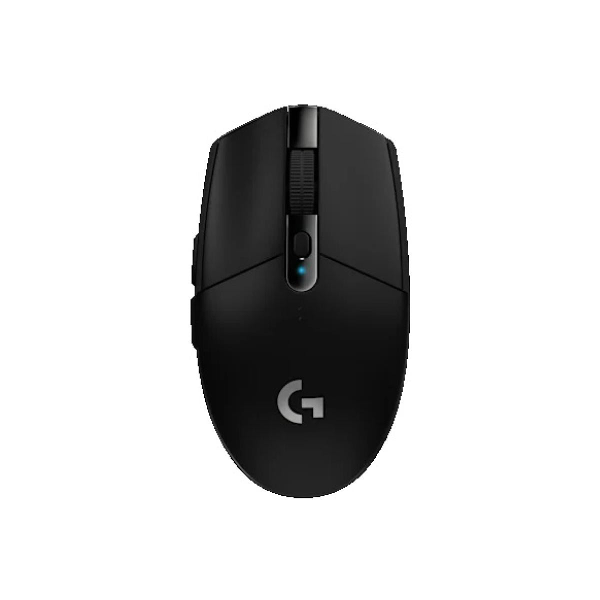 Logitech G304 Lightspeed Wireless (2.4GHz) Gaming Mouse, Hero Sensor, 12,000 Dpi, 6 programmable buttons (Black) | Logitech G304 (Black) |