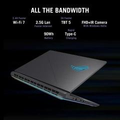 ASUS RGB NVMe PCIe laptop for portable computing