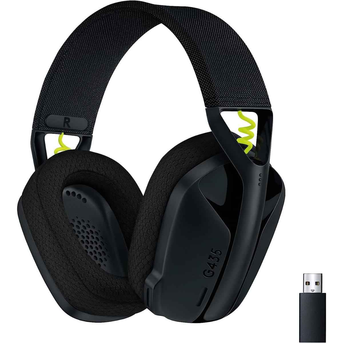Logitech G435 LightSpeed Over Ear Wireless Gaming Headset