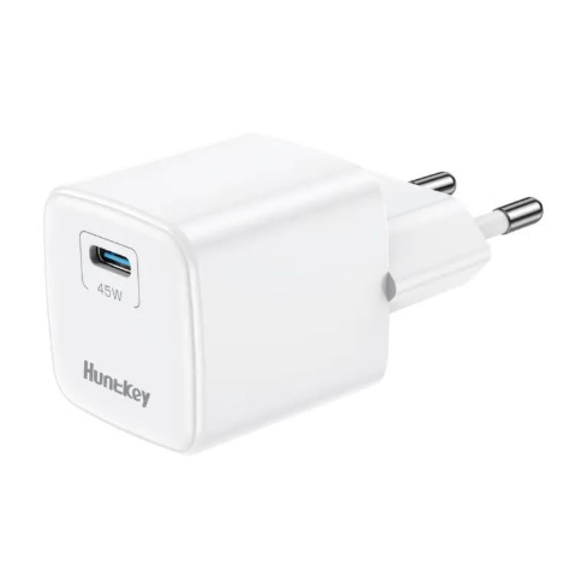 Huntkey G45 USB-C GaN Fast Wall Charger 45W