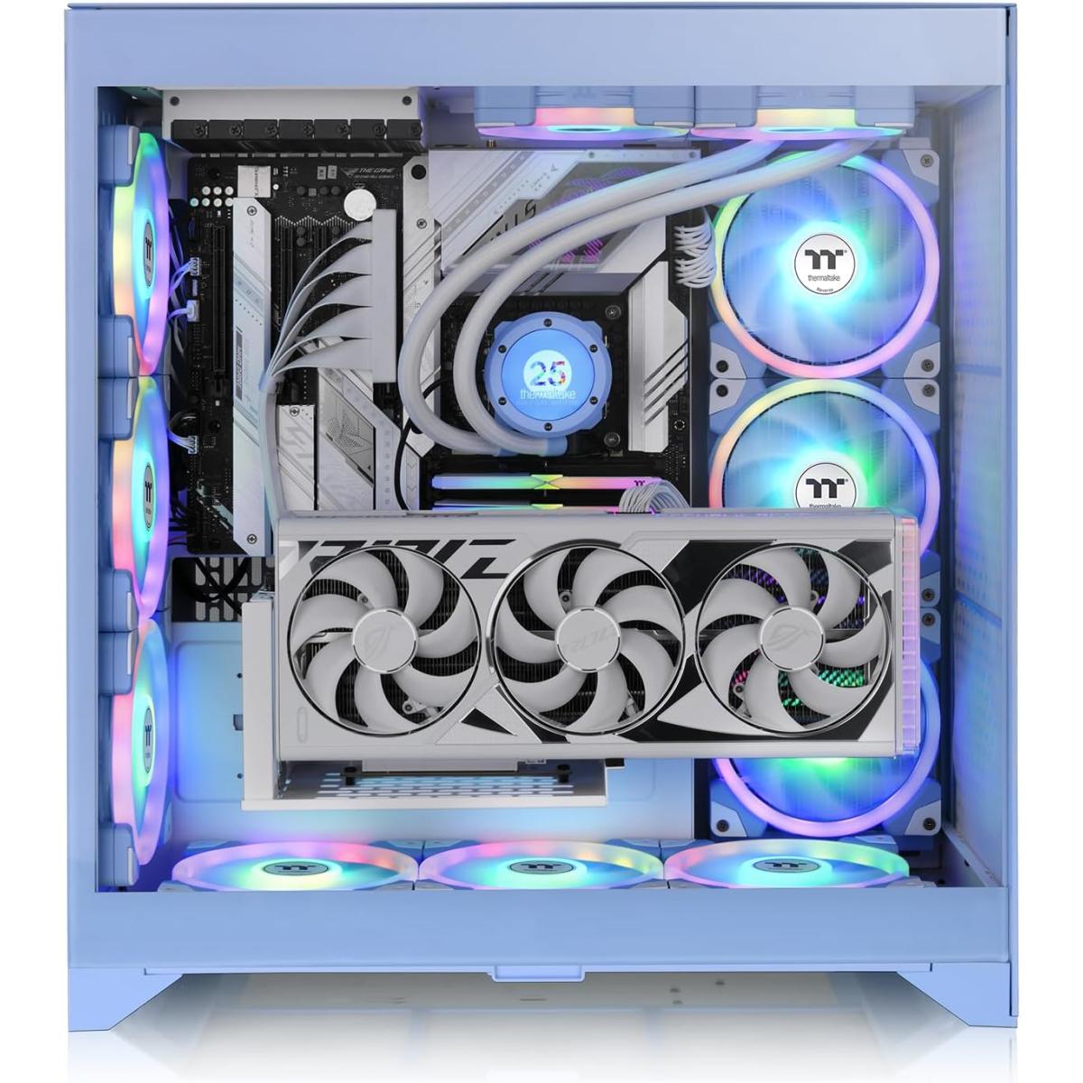 Thermaltake PCIe PC case for desktop computer builds and component installation