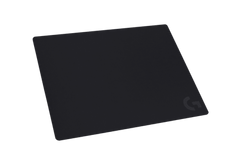 Logitech G640 Large Cloth Gaming Mouse Pad – 400×460mm, Moderate Surface Friction, Optimized for Logitech G Sensors, Rubber Base Stability, 3mm Thickness, Black