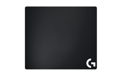 Logitech G640 Large Cloth Gaming Mousepad w/ Rubber Base & Optimised Surface Texture (460X400X3mm) - Black
