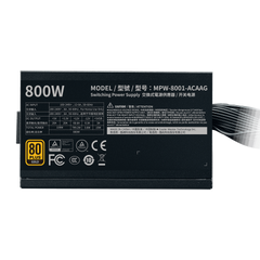 Cooler Master G800 Gold 80 Plus Gold ATX Power Non-Modular Power Supply
