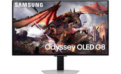 Samsung Odyssey Oled G8 32" (g80sd) 4k Uhd Smart 240hz 0.03ms Hdr10 G Sync Compatible Glare Free Display Gaming Hub Sleek Metal Design Black