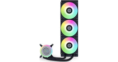 LIAN LI GA II LITE 360 (Black) ARGB AIO, CPU Cooler w/ High End Pump, Black (LGA 1851/1700 AMD: AM5 / AM4)