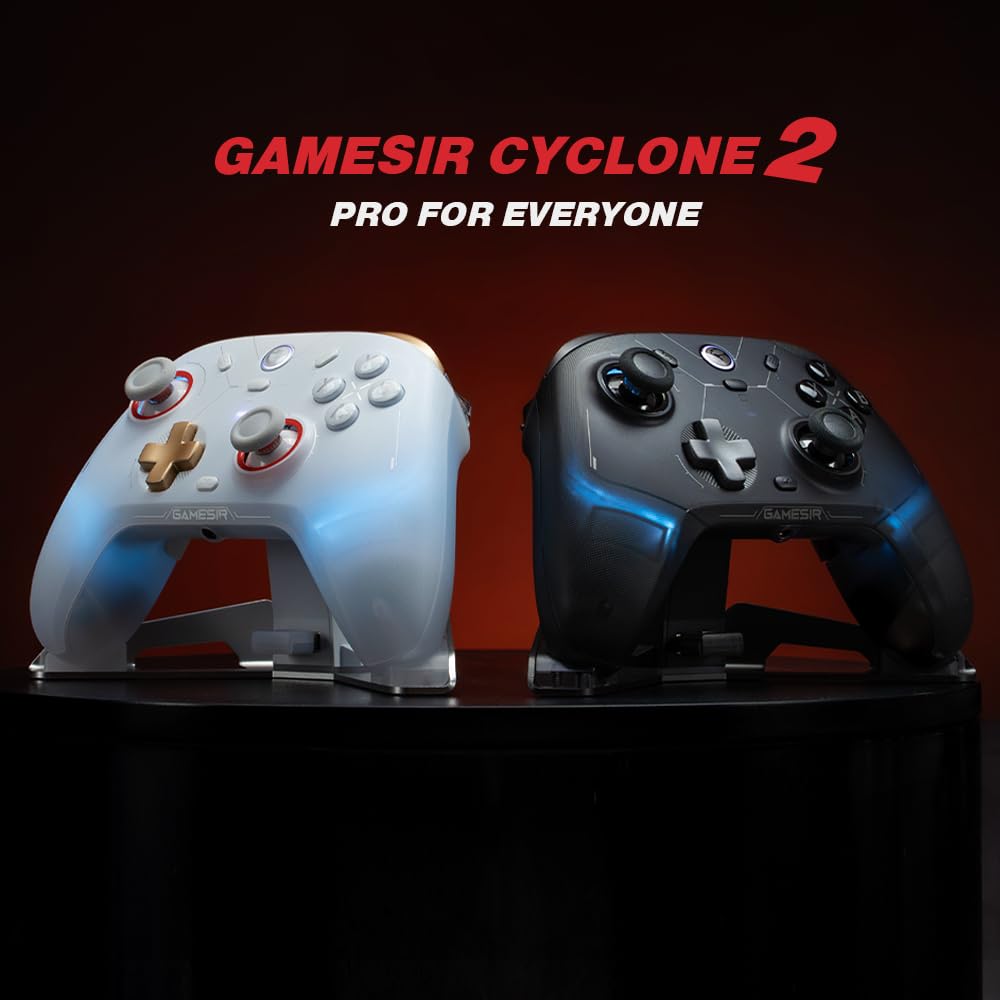 Gamesir Cyclone 2 Wireless Controller - 1000hz Polling Rate, Tmr Joysticks, , gamepad