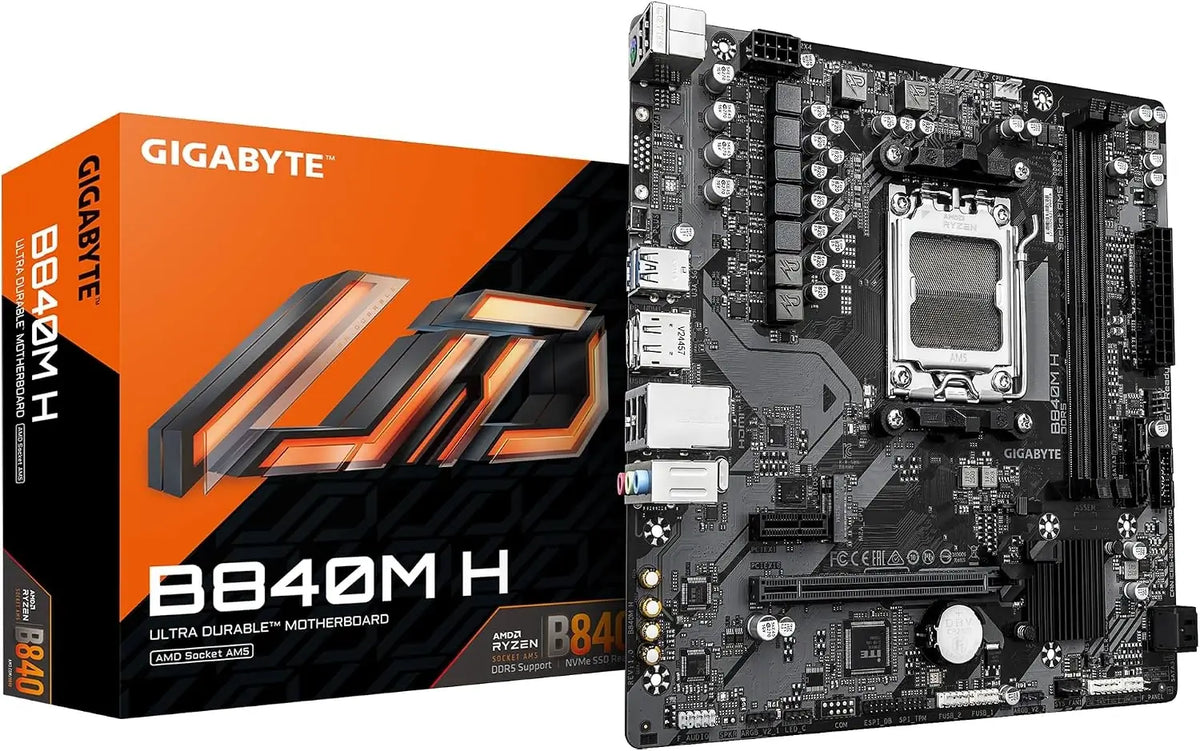GIGABYTE B840M H DDR5 Motherboard - for AMD