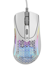 Glorious Model D 2 Wired Optical RGB Gaming Mouse - White