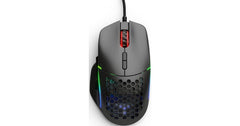Glorious Gaming Model I RGB Wired Gaming Mouse 69g Superlight, 19K DPI w/ 2 Swappable Buttons, 9 Programmable Buttons, Side Thumb Rest - Black