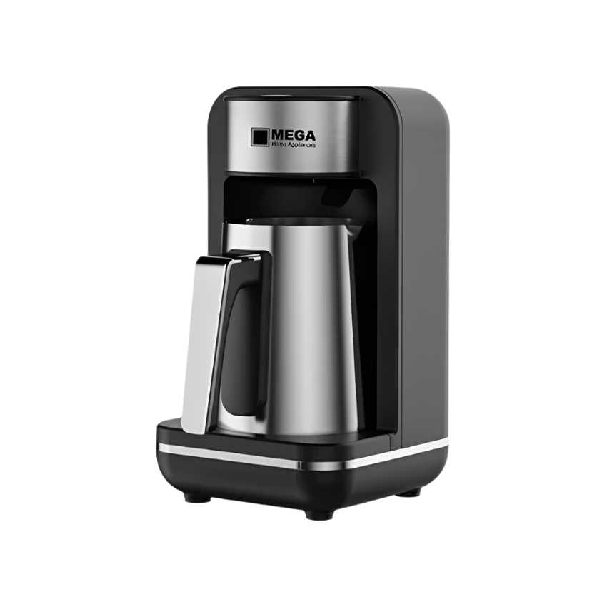Mega Turkish Coffee Maker, 500Watts, 250Ml, Stainless Steel - 203S
