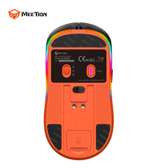 Meetion GW38 Wireless E-Sport Gaming Mouse with Magnetic Charging Dock -Black