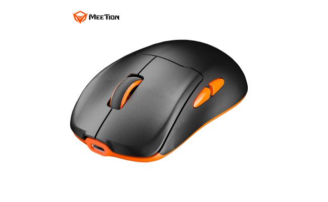 Meetion Air Gw39 Paw3395 Sensor Wireless Gaming Mouse With Charging Dock Black