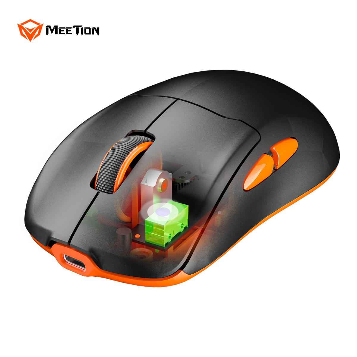 Meetion Air GW39 PAW3395 Sensor Wireless Gaming Mouse with Charging Dock -Black Meetion Air GW39 PAW3395 Sensor Wireless Gaming Mouse with Charging Dock -Black
