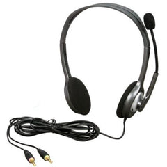 Logitech 981 000214 H110 Stereo Headset W/ Roating Microphone & 3.5mm Dual Plug Black