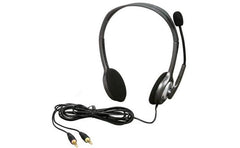 Logitech 981 000214 H110 Stereo Headset W/ Roating Microphone & 3.5mm Dual Plug Black