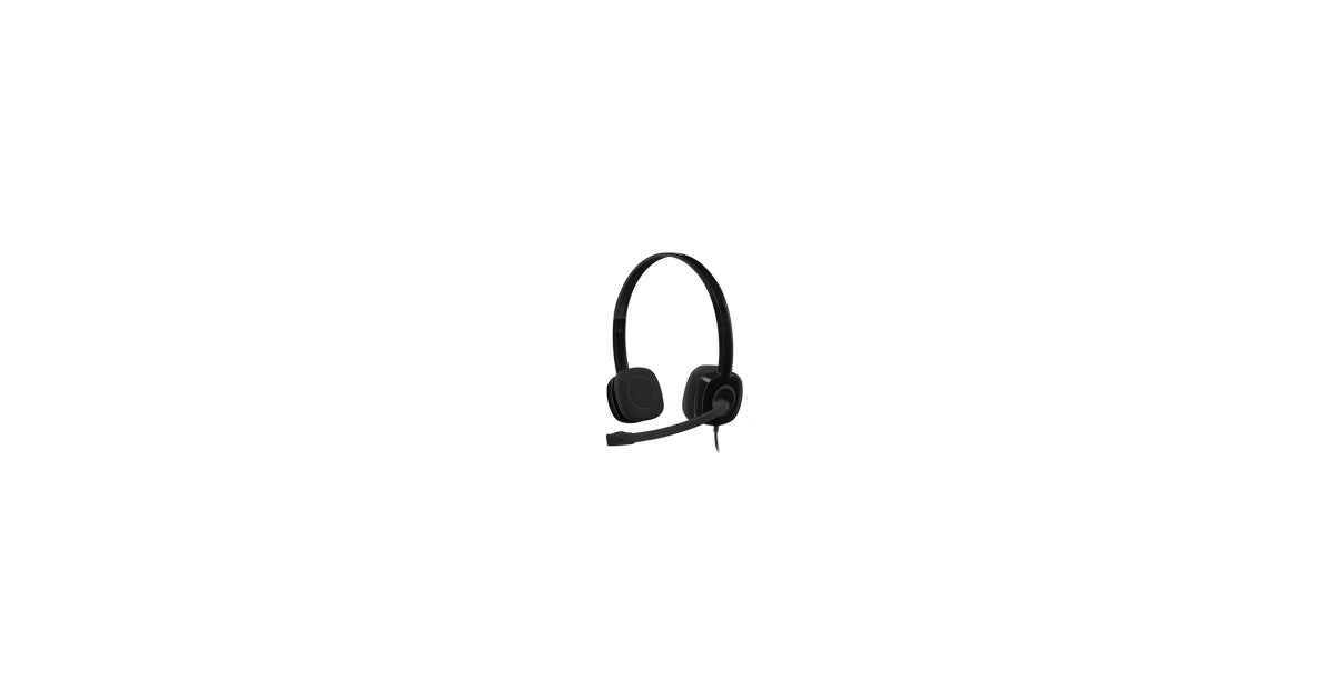 Logitech H151 Stereo Headset w/ Mic 3.5mm Audio Jack