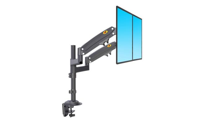 Nb North Bayou H180 17" To 27" Ergonomic Gas Spring Multifuntional Desk Mount Tv Bracket